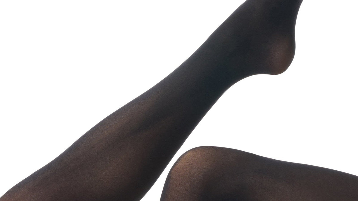 Gambe con collant coprenti neri Golden Lady My Beauty 50 den