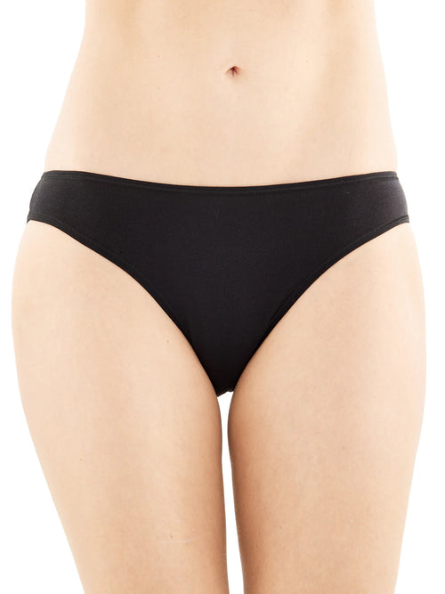 Slip donna Ragno vita bassa nero