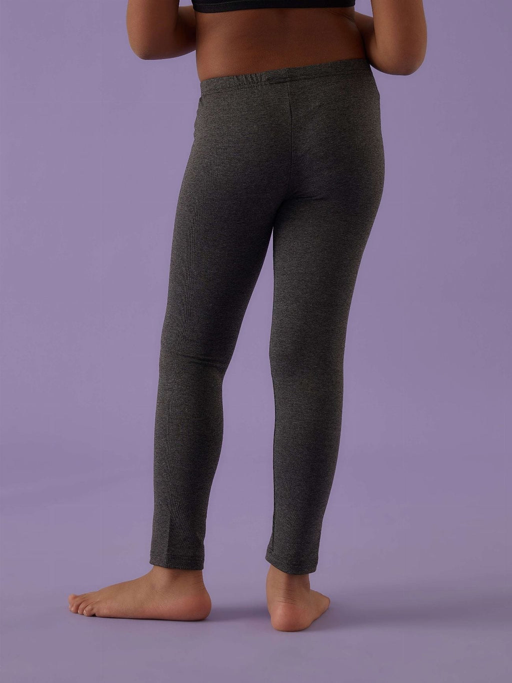 Leggings bimba Jadea 264 grigio melange retro