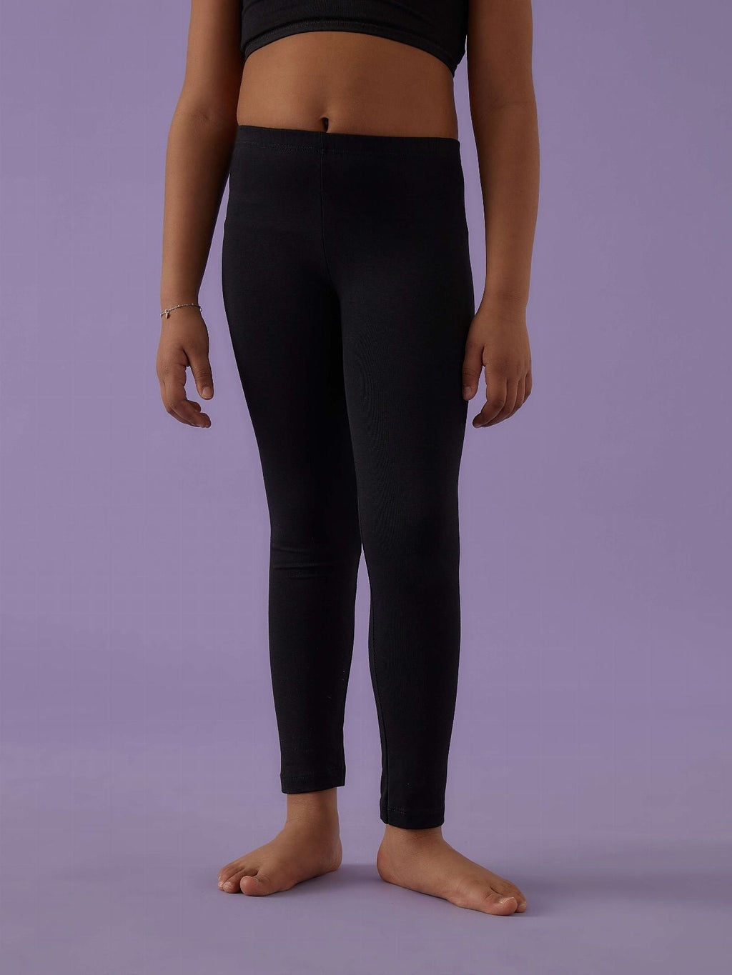 Leggings bimba Jadea 264 nero fronte