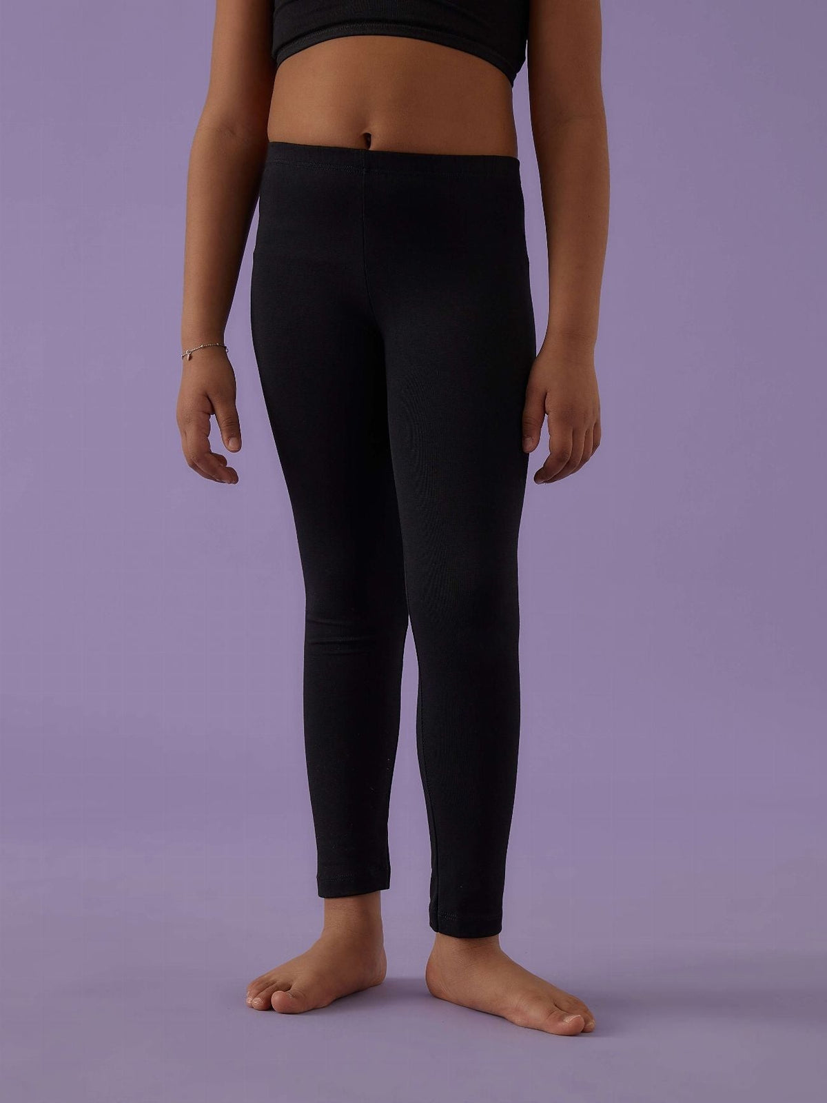 Leggings bimba Jadea 264 nero fronte
