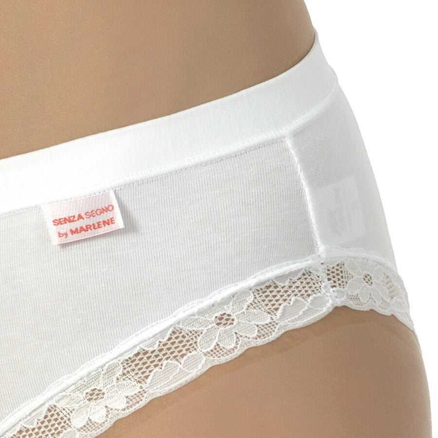 3 slip donna marlene con inserti in pizzo art 14027
