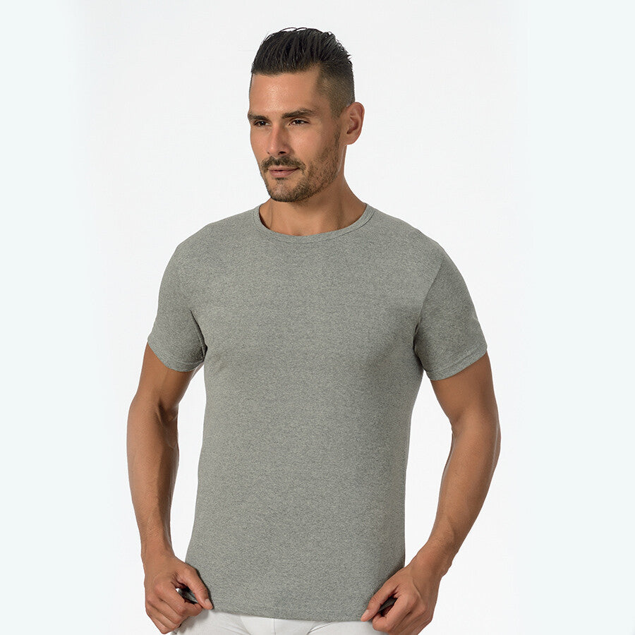 T-Shirt Mezza manica girocollo senza cuciture 100% cotone Marlene art. 30512