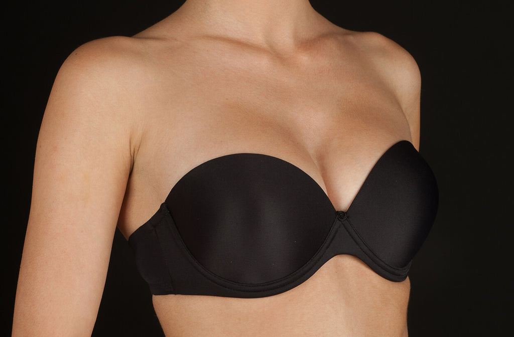 Reggiseno donna Selene art Carlota con ferretto e super push up senza spalline