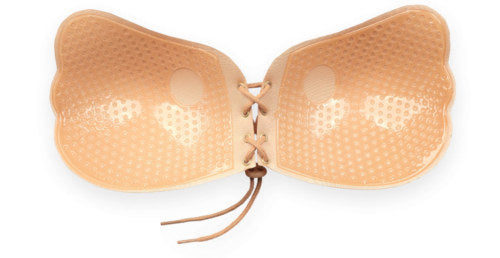 Reggiseno adesivo Sostieni Seno Bye Bra Lace-IT Bra nero e nudo