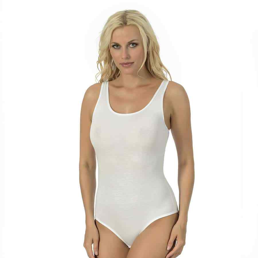 Body spalla larga donna cotone elasticizzato Marlene art. 52779