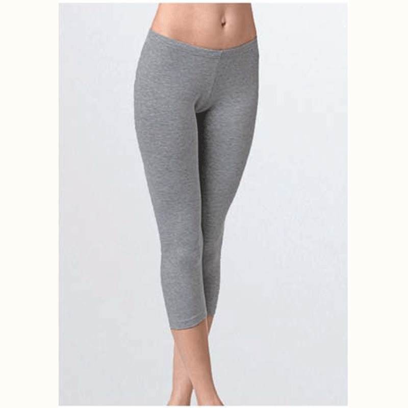 Leggings donna Jadea pinocchietto cotone art 4266 Blu Grigio Nero