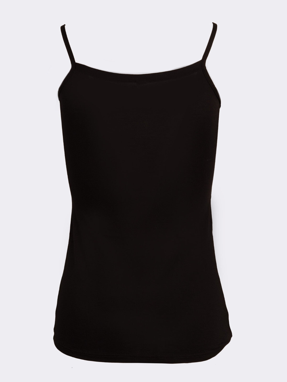 Top in Bamboo Ultra Morbido con Spalline Sottili e Fibre Naturali Ciocca P0717M