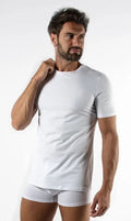T-shirt uomo Fila underwear art. FU5002 in cotone bianco nero blu grigio