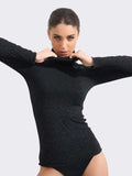 Maglia Dolcevita Intima Donna Ciocca in Cashmere & Modal Lurex P0725M