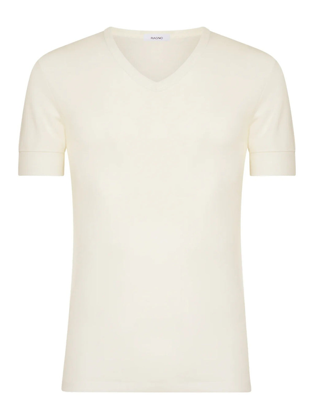 T-Shirt Ragno Sintonia luxury 65458 scollo a V lana fuori e cotone sulla pelle