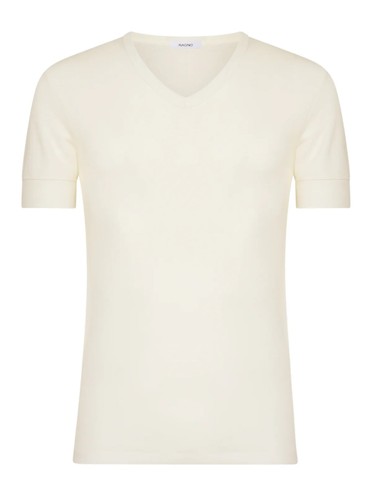 T-Shirt Ragno Sintonia luxury 65458 scollo a V lana fuori e cotone sulla pelle