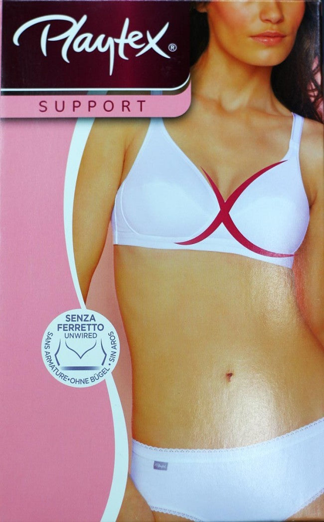 Reggiseno Basic Micro Support Playtex senza ferretto P00BD
