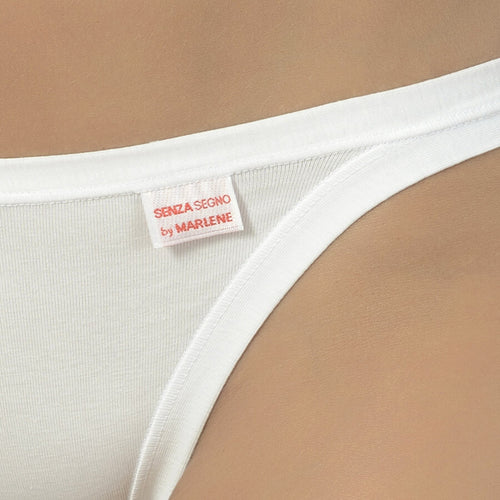 4 slip donna Marlene modello tanga senzasegno art 12281