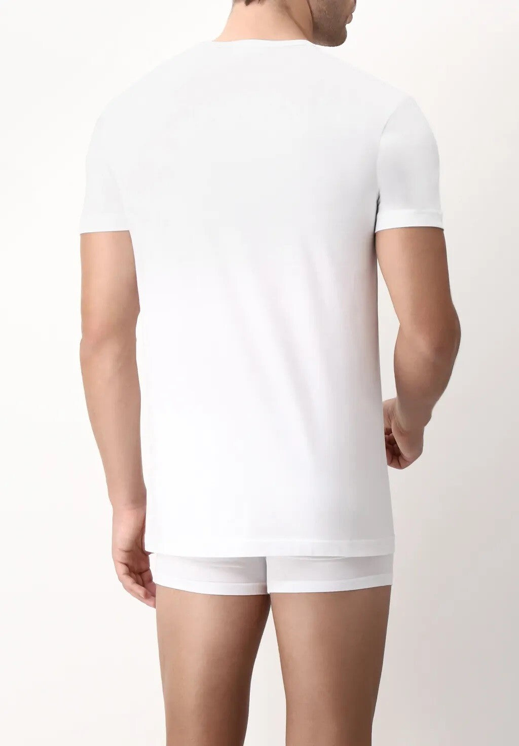T-Shirt Girocollo Cagi 1328 in Cotone Natural Comfort