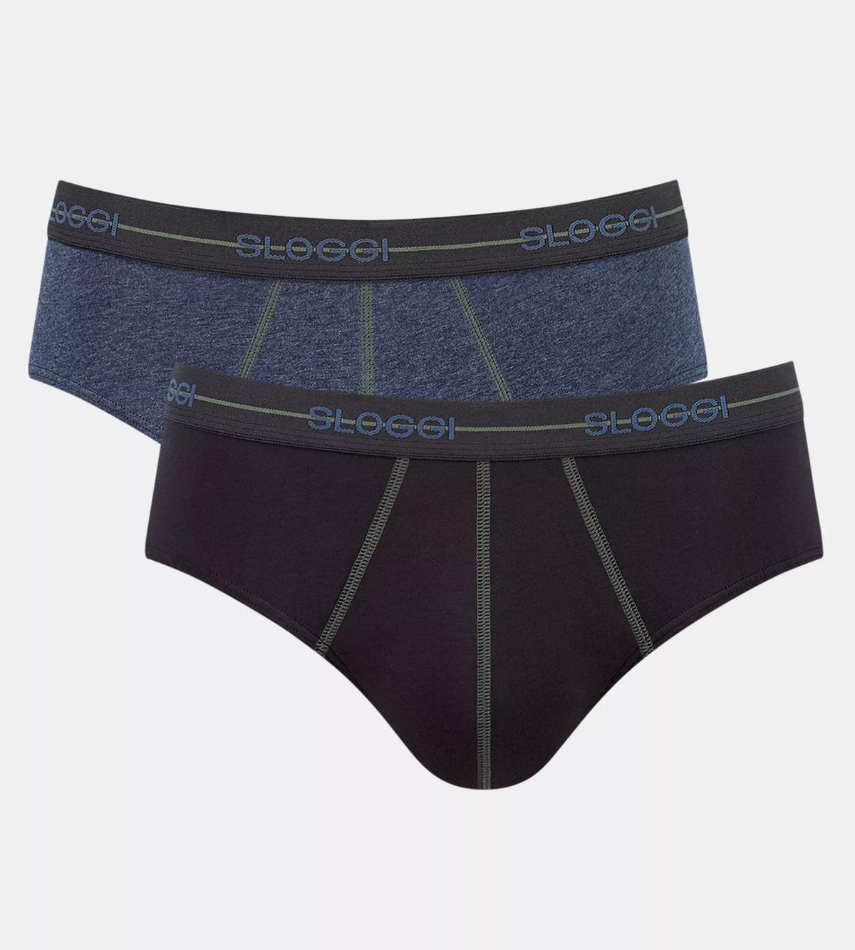 Bipack Slip Uomo Start Midi Sloggi