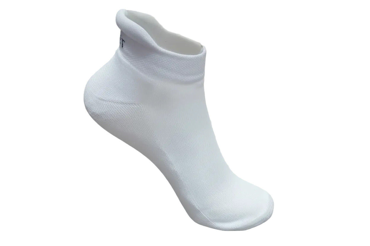 Tris pedalini blucalze unisex con soletta in spugna cotone elasticizzato 