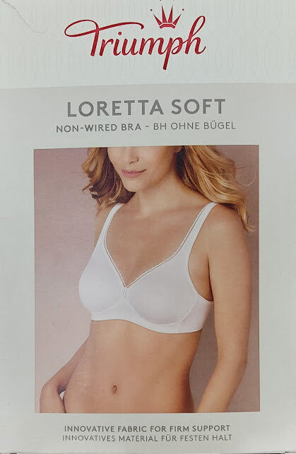 Reggiseno sfoderato Loretta Soft 01 N Triumph senza ferretto