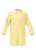 Grembiule Siggi scuola materna Bimbo Giallo senza disegno 1961 abb. laterale