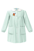 Grembiule Siggi scuola materna Bimba Verde a quadretti diverse fantasie