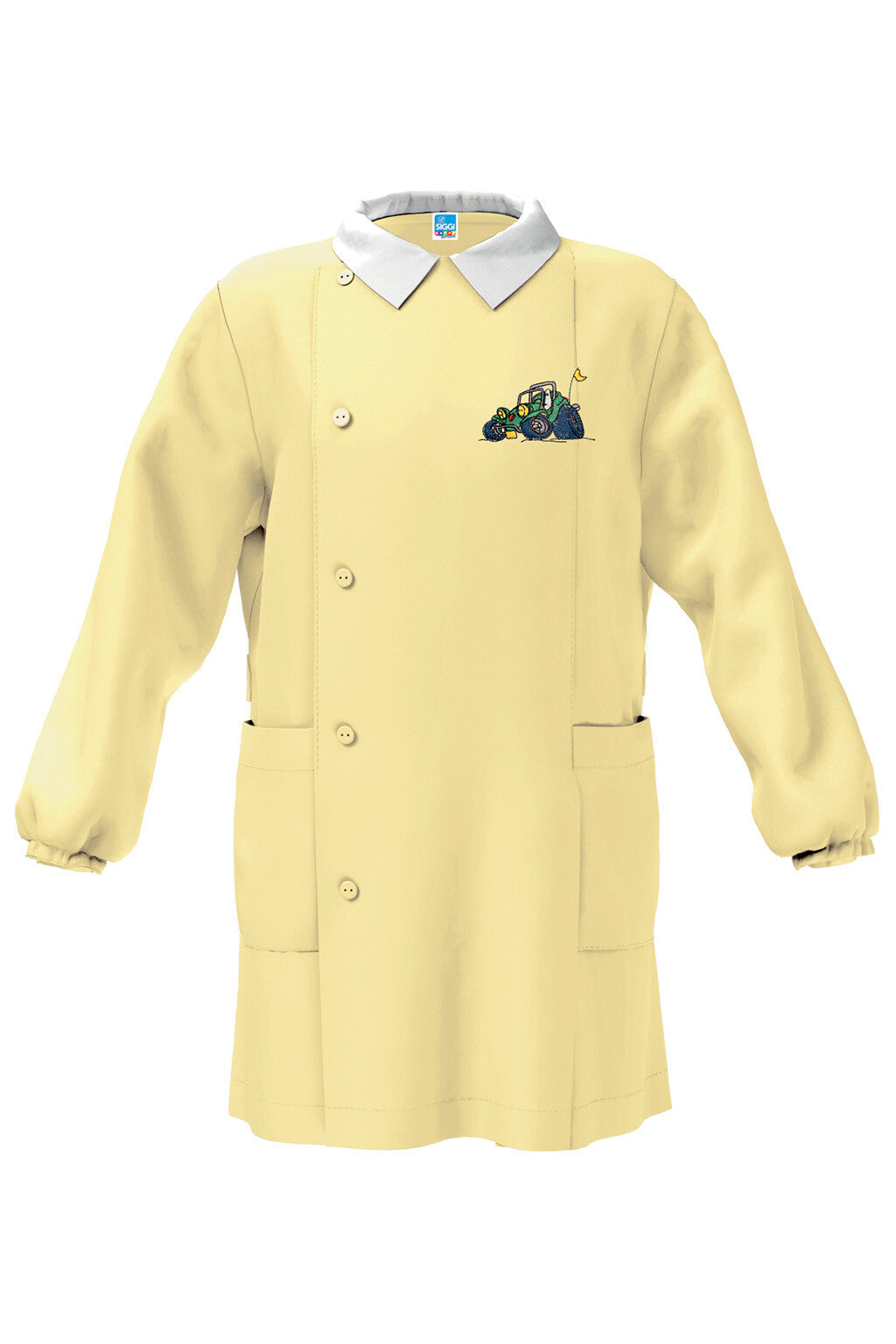 Grembiule Siggi scuola materna Bimbo Giallo nuove fantasie