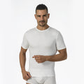 T-shirt mezza manica in cotone felpato Interlock uomo Marlene 30292