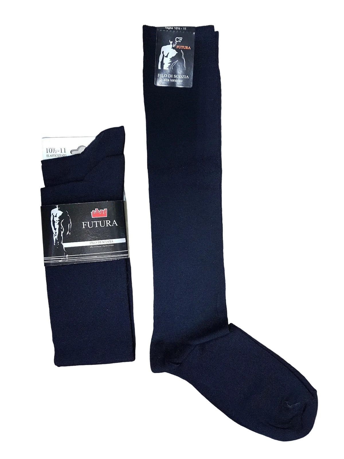 Tris Calza lunga cotone elasticizzato uomo