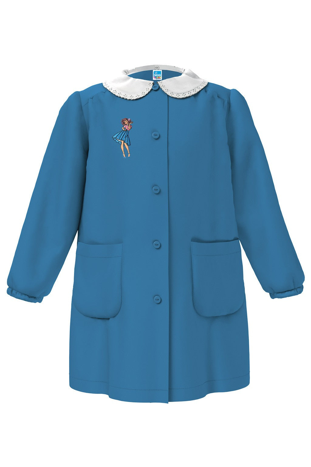 Grembiule Siggi Blu Bimba scuola primaria 4216