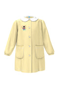 Grembiule Siggi scuola materna Bimba Giallo a quadretti diverse fantasie