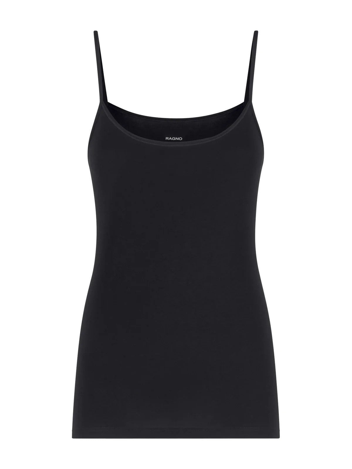 Top Spalla stretta beYOUtiful Ragno in cotone elasticizzato extra fine DM05AE