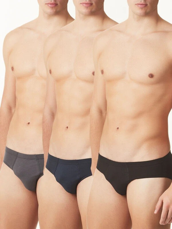 Tripack slip ragno in cotone elasticizzato U547BQ