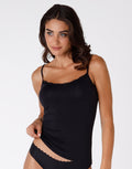 Top donna Lovable Basic Soul in viscosa e pizzo 7032