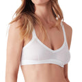 Brassiere Cotonella art GD065 in cotone bianco nero e carne