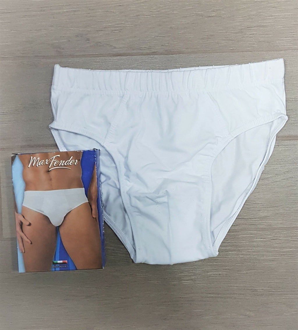 Tripack Slip Uomo Marlene in cotone elasticizzato Nero-Bianco-Blu-Grigio