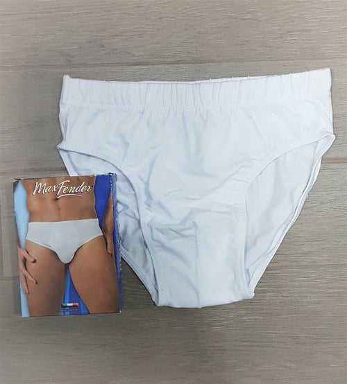 Tripack Slip Uomo Marlene in cotone elasticizzato Nero-Bianco-Blu-Grigio
