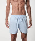Boxer Popeline Uomo Vela art. Oceania Bianco Celeste