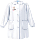 Grembiule Siggi Bianco Bimba Scuola materna nuove fantasie