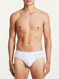 Tripack slip uomo Ragno Dynamic midi cotone elasticizzato 61147Q bianco