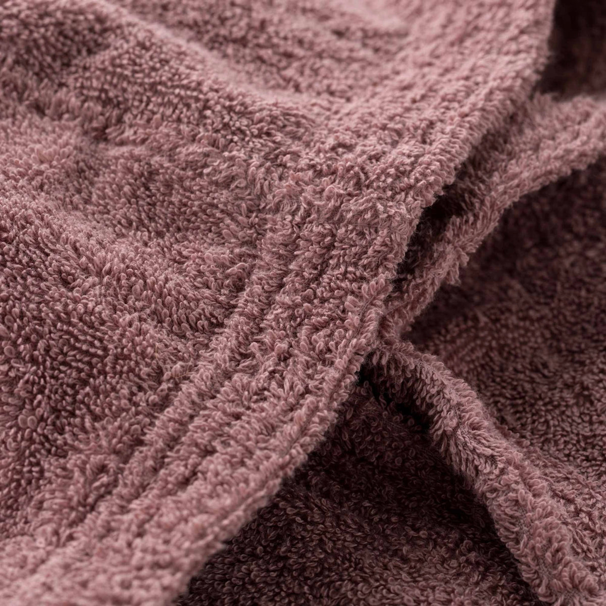 Accappatoio spugna Riviera Glamour Malva