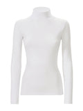 D274AZ Lupetto Caldo Cotone Donna Bianco