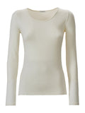 D794A9 Girogola Calda Viscosa Donna Bianco