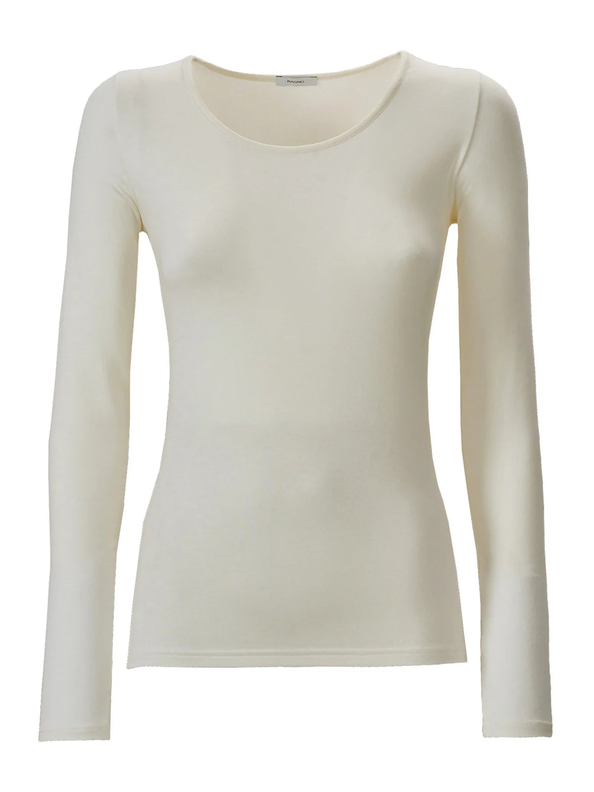 D794A9 Girogola Calda Viscosa Donna Bianco