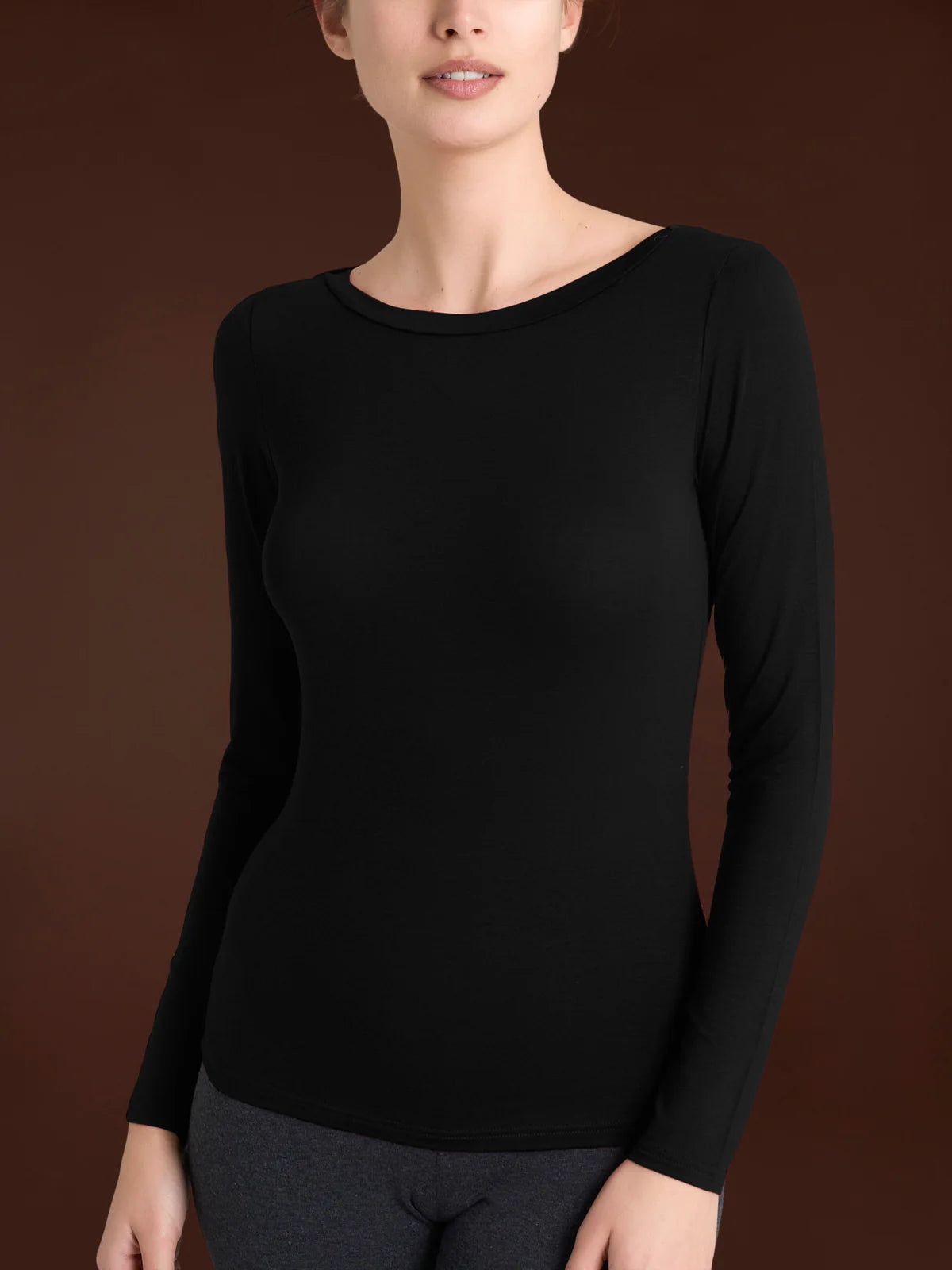 DM03AB Barchetta Cashmere Donna Nero