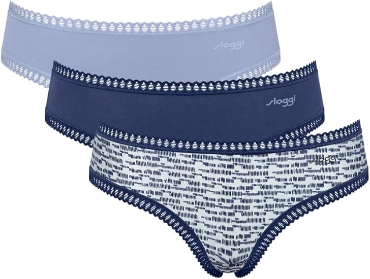 Tris Slip donna Go Crush Sloggi modello Hipster