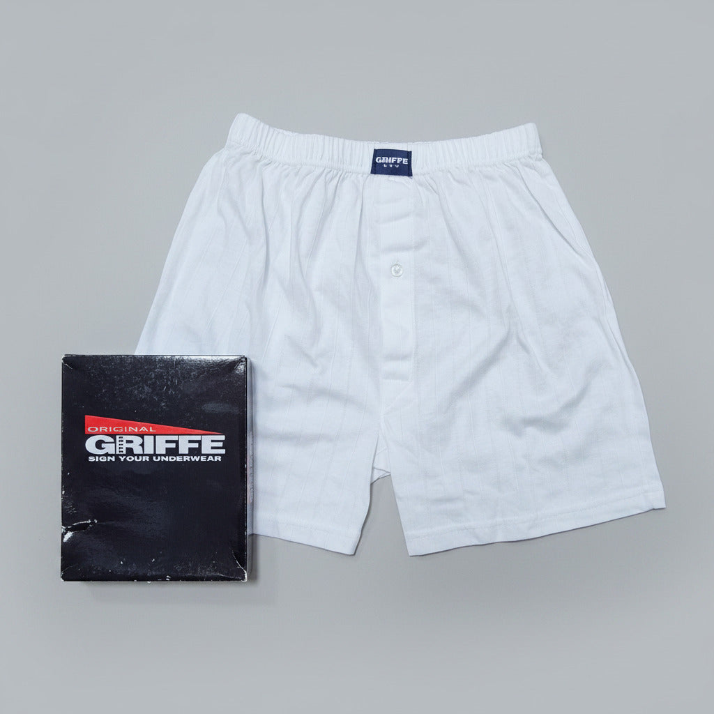 Boxer Griffe Bianco