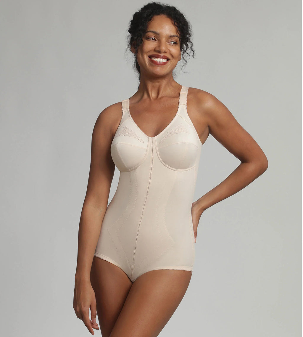 Body Playtex Shaping Regina di Quadri modellante beige