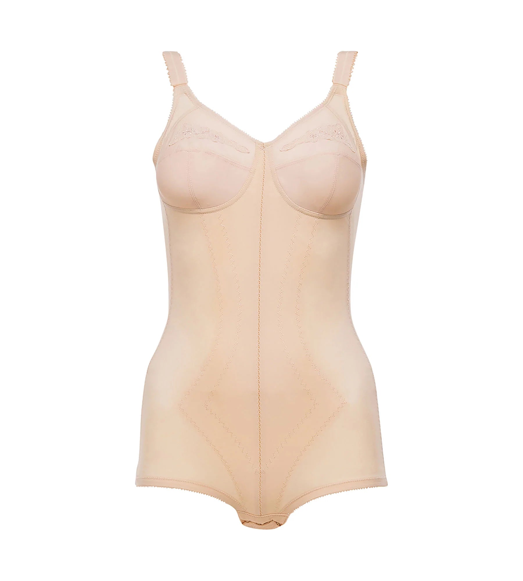 Body Playtex Shaping Regina di Quadri beige