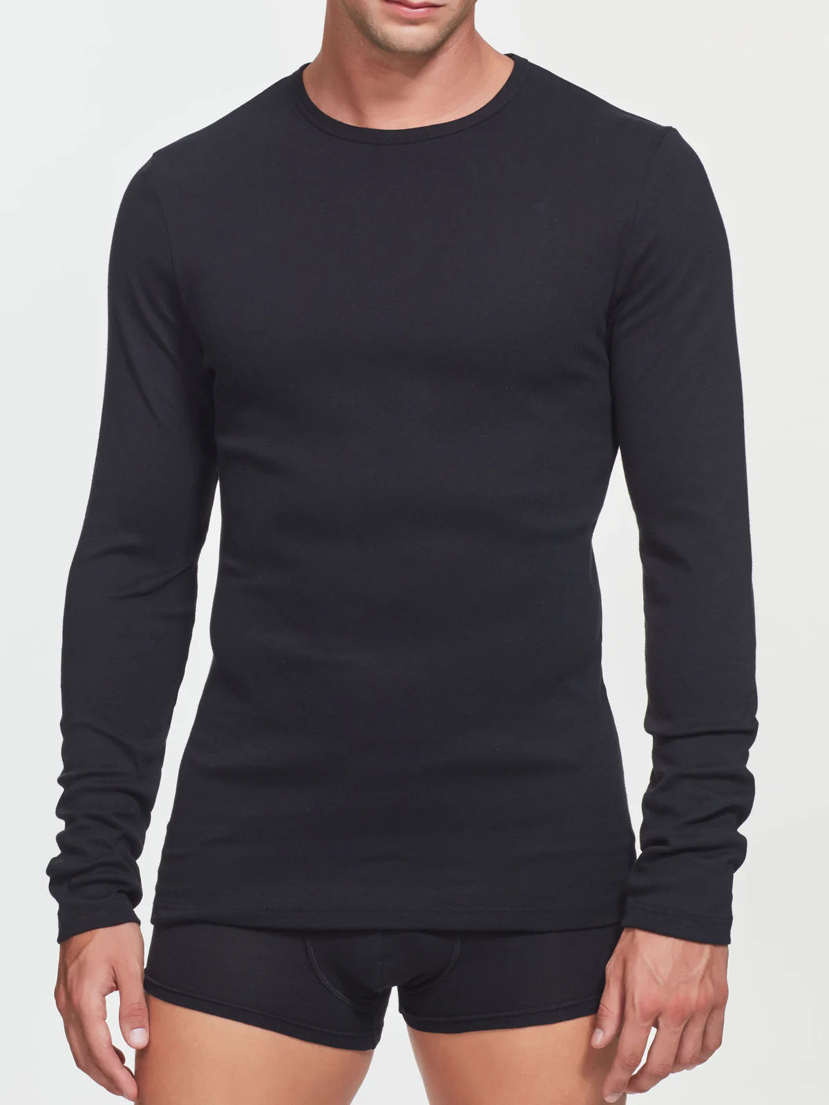 U262A9 Girogola Uomo Caldo Cotone Blu