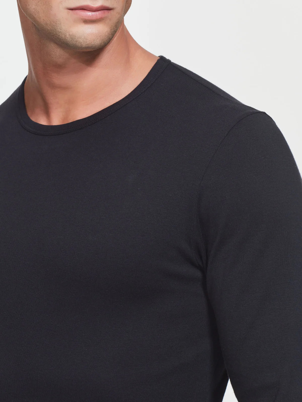 U262A9 Girogola Uomo Caldo Cotone Blu dettagli