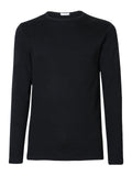 U262A9 Girogola Uomo Caldo Cotone Nero